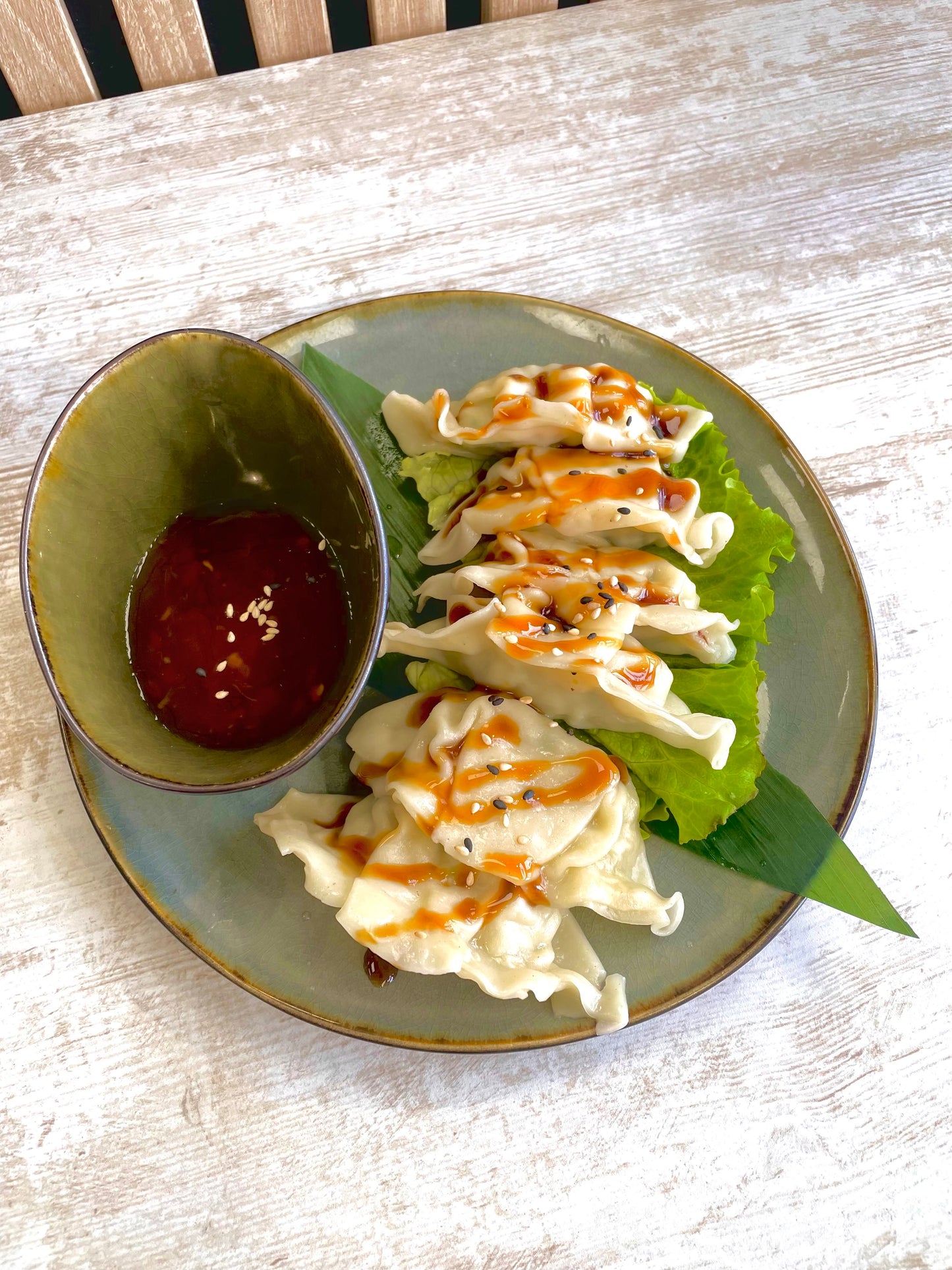 Gyozas végétariens