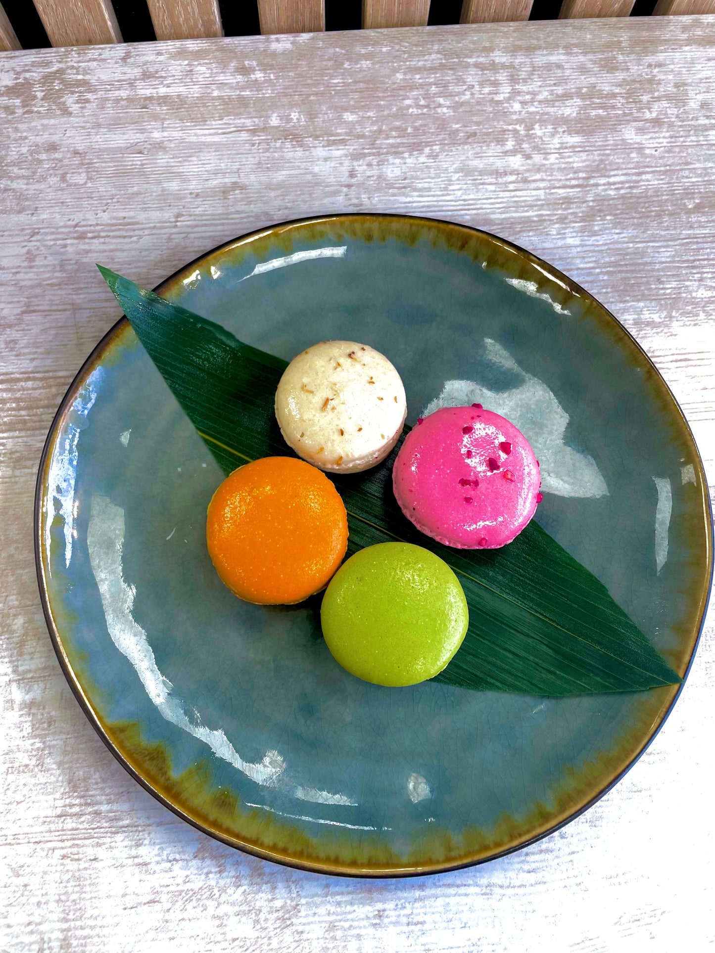 Macaron saveur Japon ( 4 pièces )