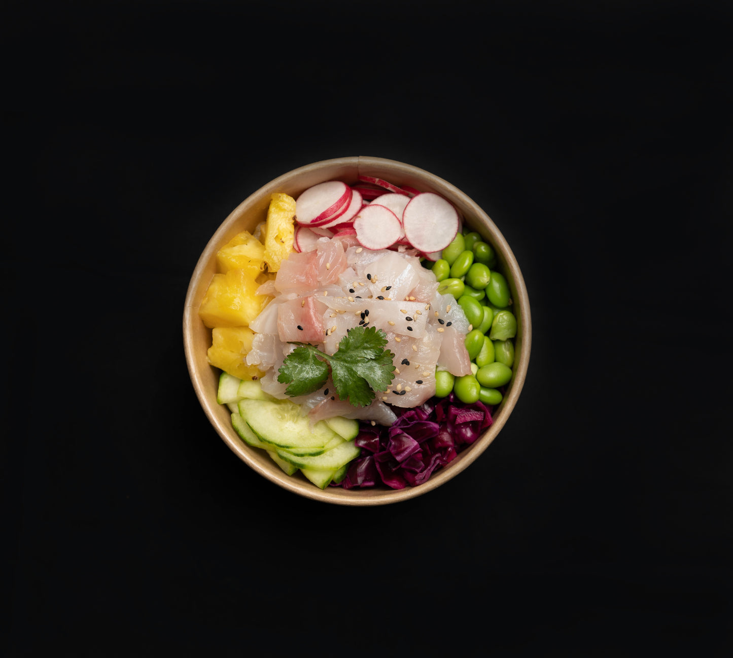 Poke bowl Daurade Mangue