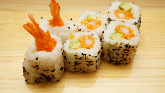Neige roll crevette tempura